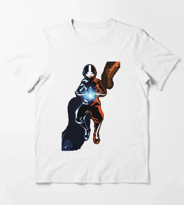 Positive and Negative Chakras T-Shirt White