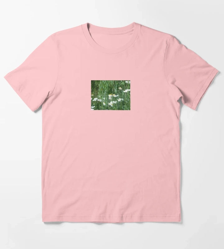 Pouring Flowers T-Shirt Dark Grey