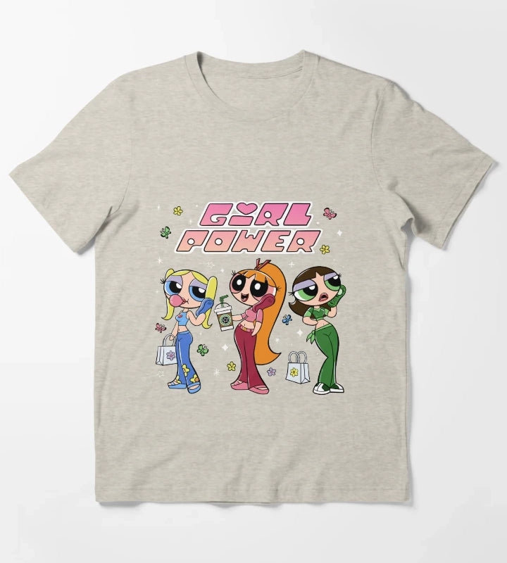 Powerpuff Girl Teens girl power T-Shirt Cream