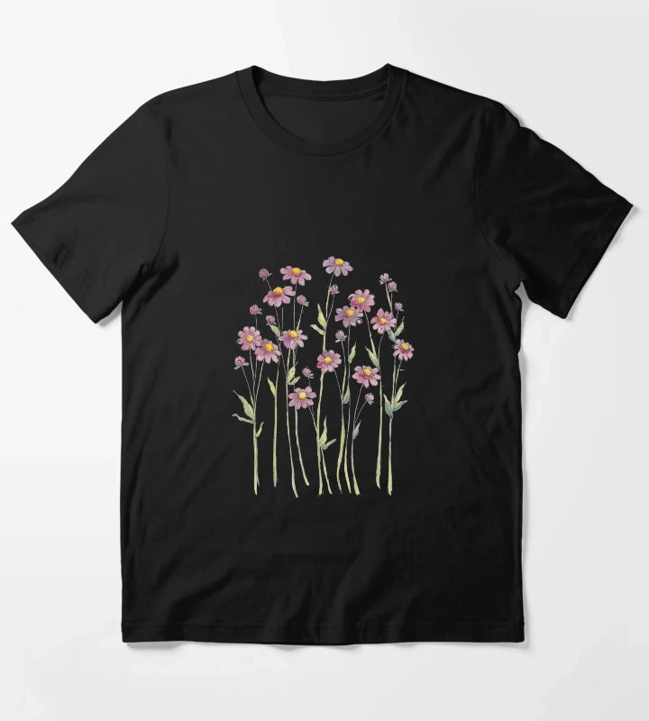 Pretty Mauve Daisies T-Shirt