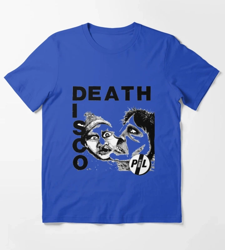 Public Image Limited The Death Disco Tee T-Shirt Blue