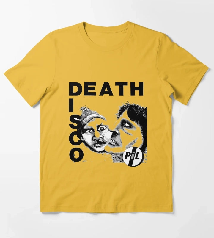 Public Image Limited The Death Disco Tee T-Shirt Yellow
