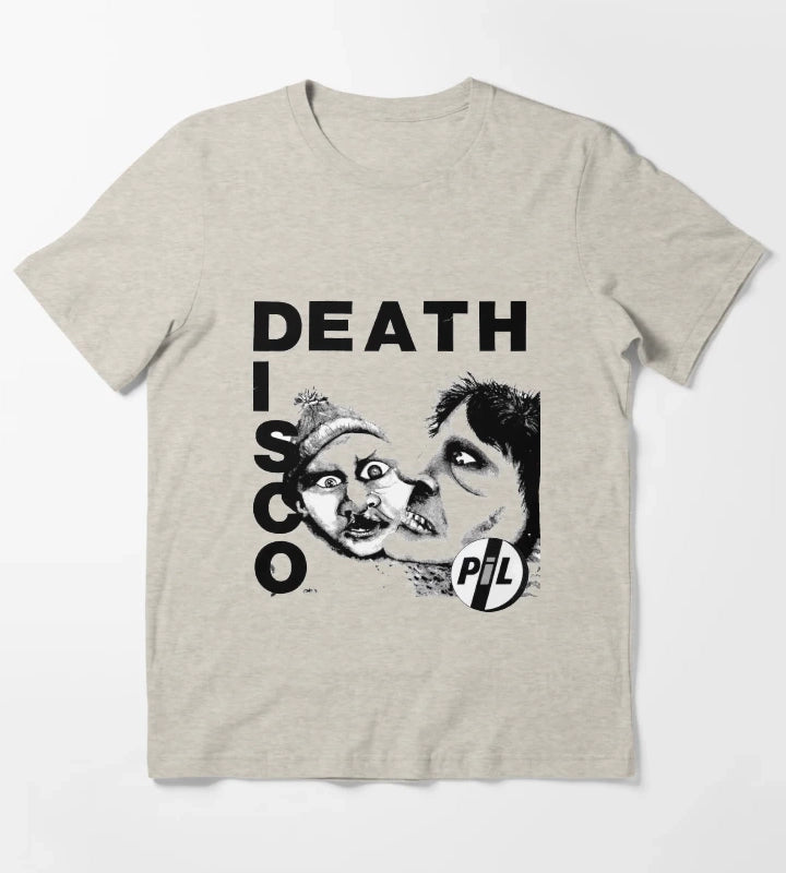 Public Image Limited The Death Disco Tee T-Shirt Cream