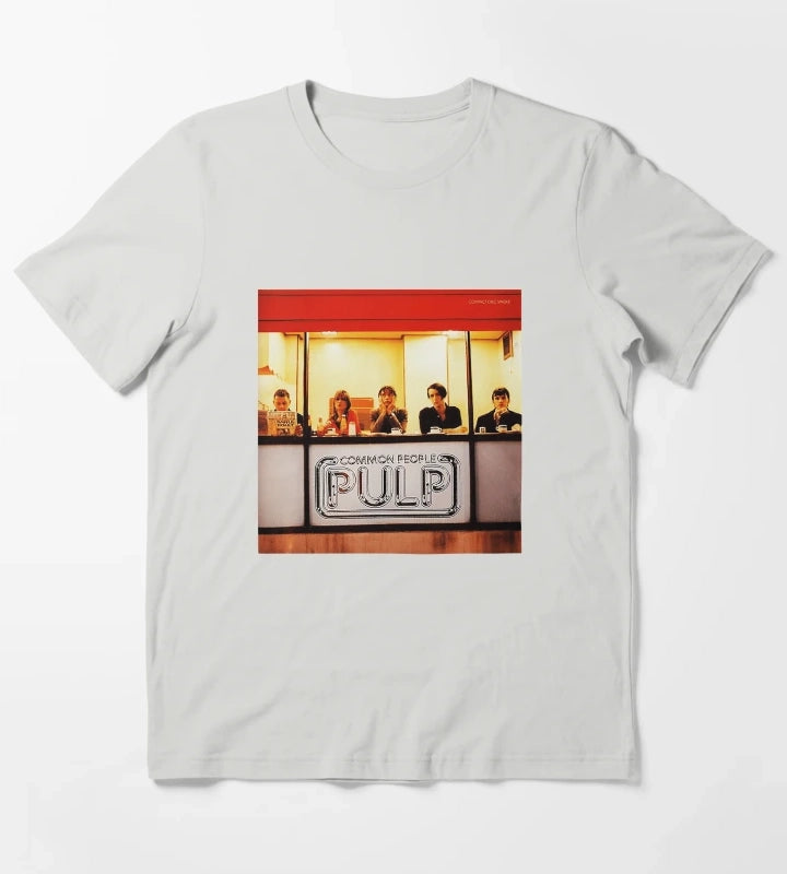 Pulp Band T-Shirt Light Grey