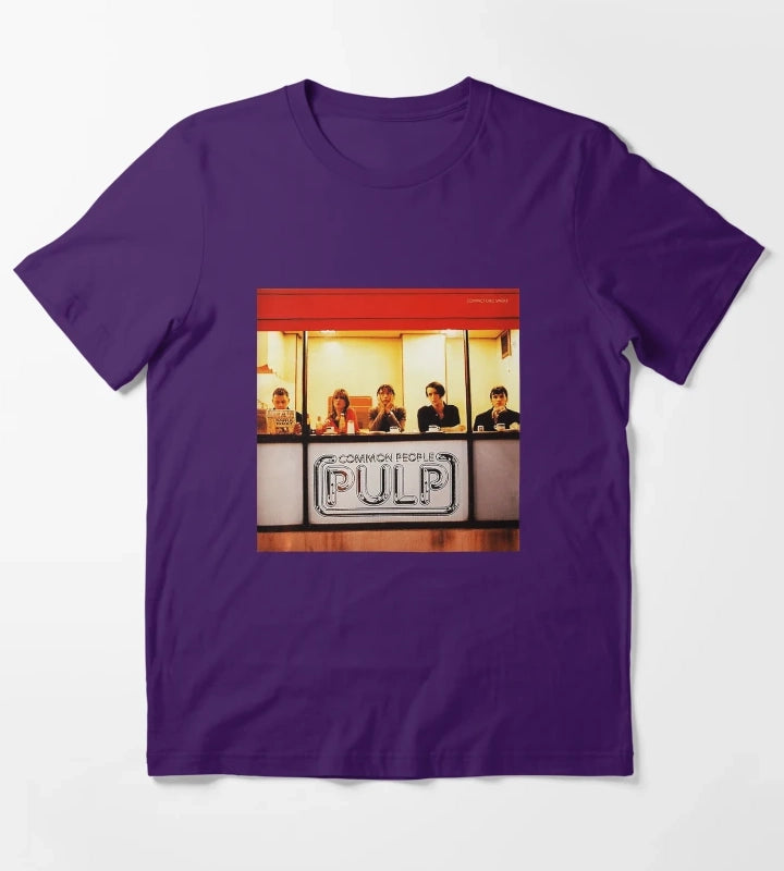 Pulp Band T-Shirt Purple