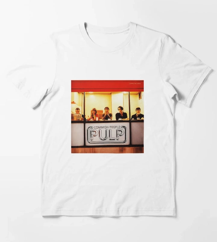 Pulp Band T-Shirt White