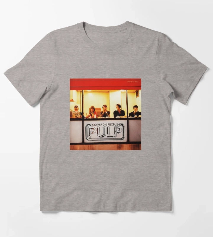 Pulp Band T-Shirt Heather Grey