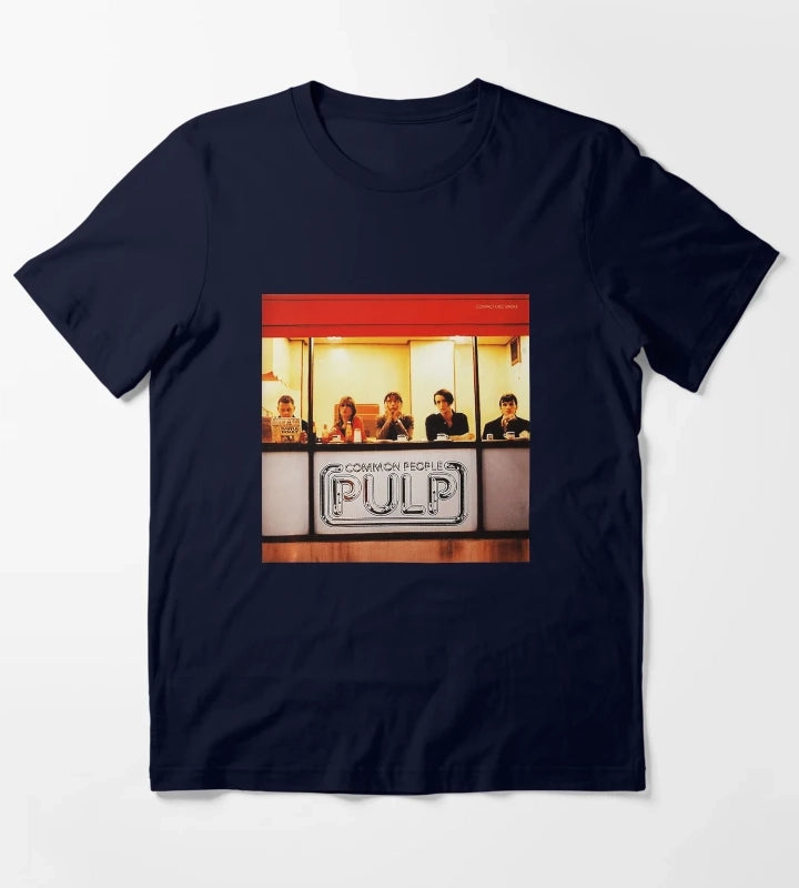 Pulp Band T-Shirt Navy
