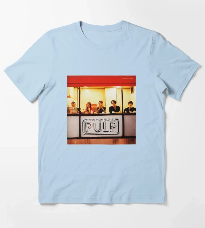 Pulp Band T-Shirt Sky Blue