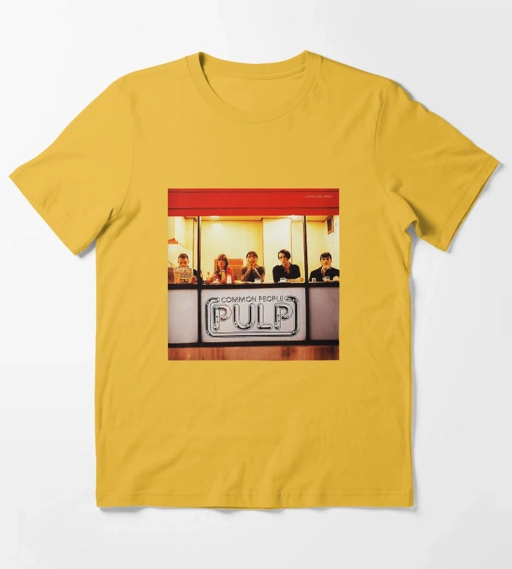 Pulp Band T-Shirt Yellow