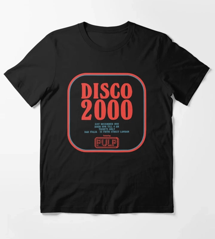 Pulp Disco 2000 Red and Blue T-Shirt