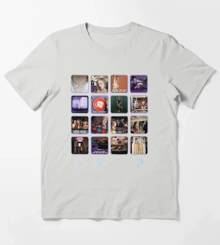 Pulp Disco 2000 T-Shirt Light Grey
