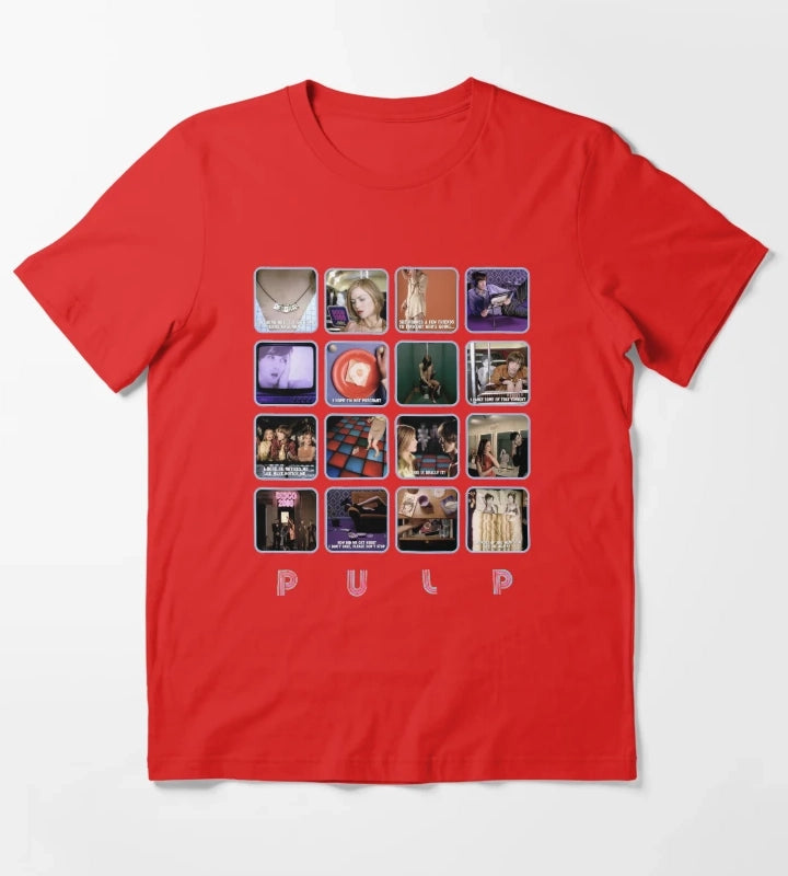 Pulp Disco 2000 T-Shirt Red