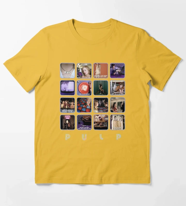 Pulp Disco 2000 T-Shirt Yellow