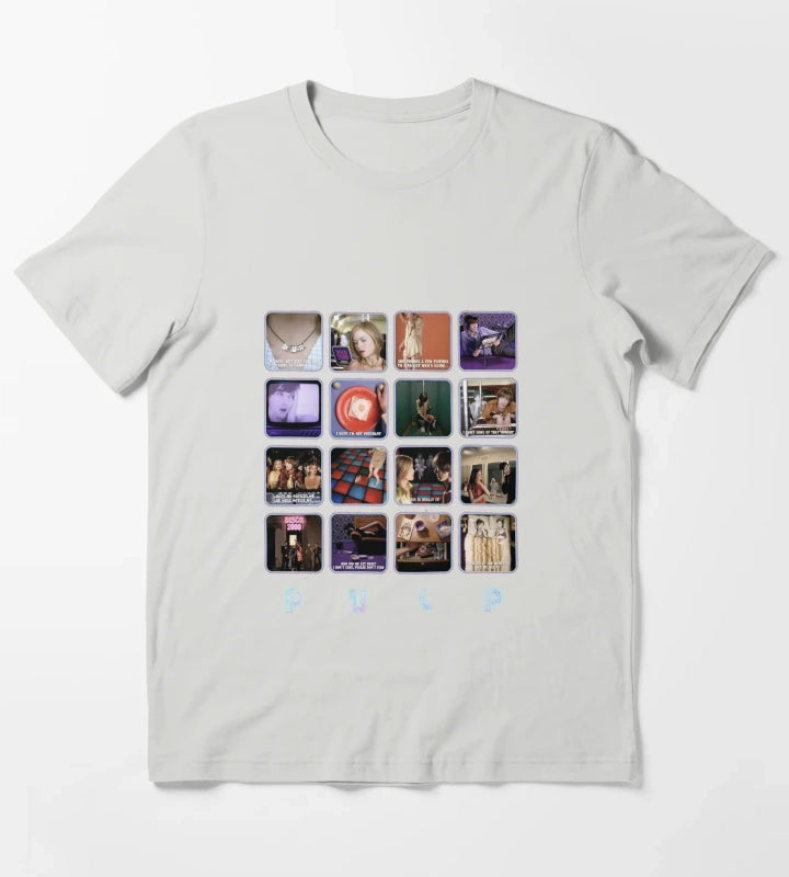 Pulp Disco 2000 band vintage T-Shirt Light Grey