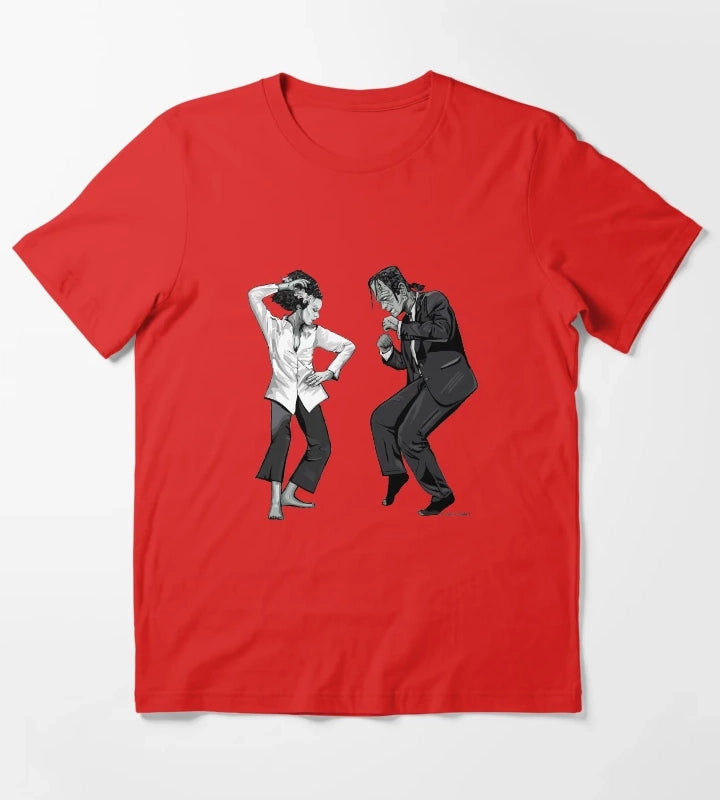 Pulp Frankenstein T-Shirt Red
