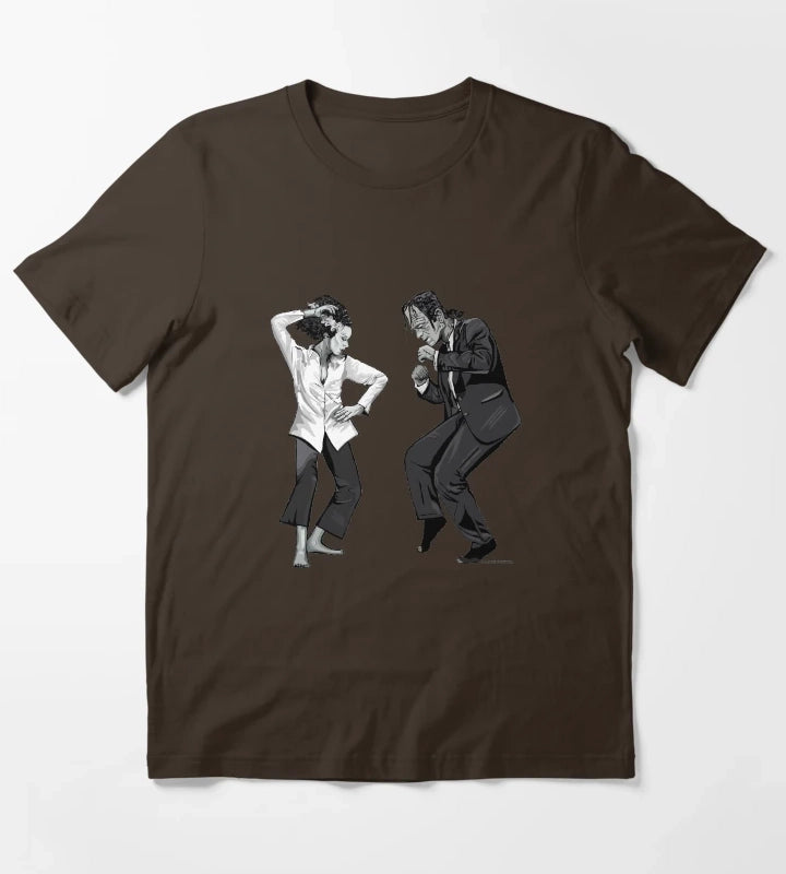 Pulp Frankenstein T-Shirt Brown