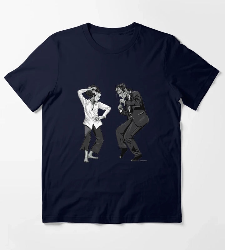 Pulp Frankenstein T-Shirt Navy