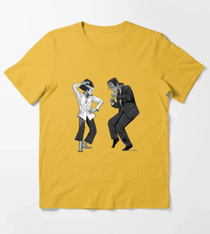 Pulp Frankenstein T-Shirt Yellow