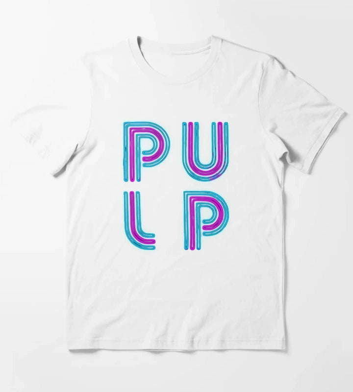 Pulp Neon Logo T-Shirt White