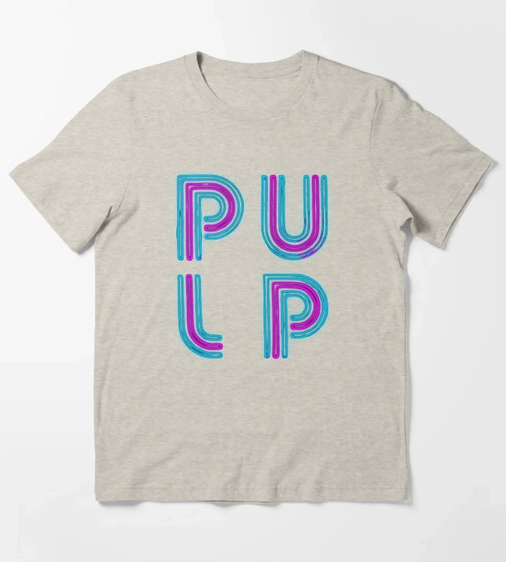 Pulp Neon Logo T-Shirt Cream
