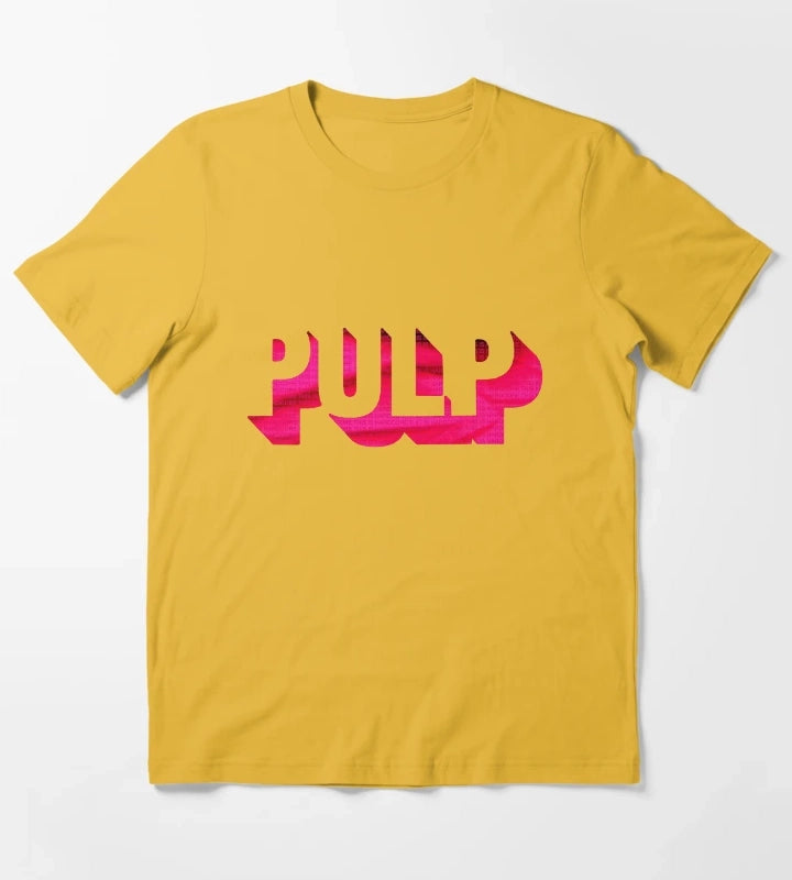 Pulp This Is Hardcore T-Shirt Yellow