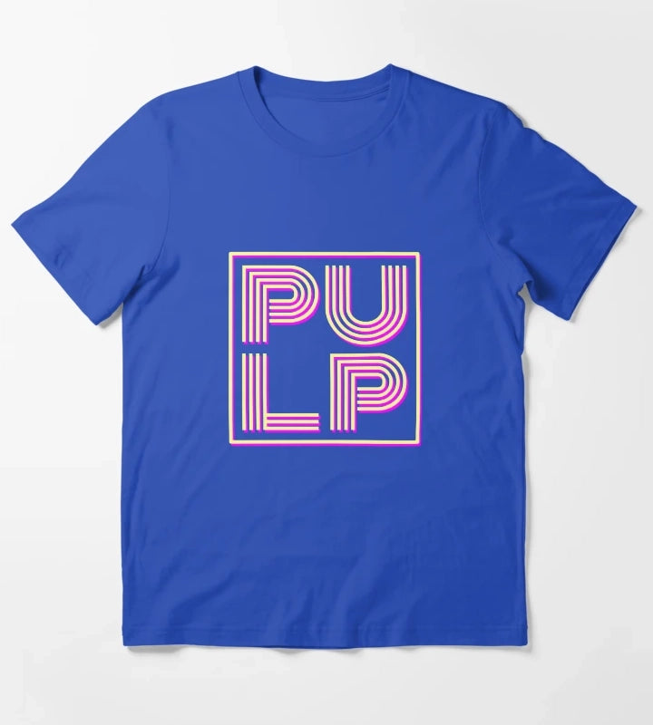 Pulp band logo T-Shirt Blue