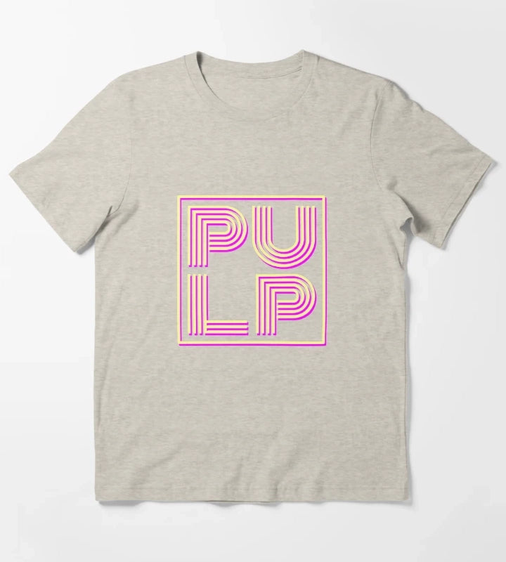 Pulp band logo T-Shirt Cream