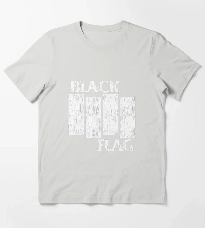 Punk Rock Retro T-Shirt Light Grey