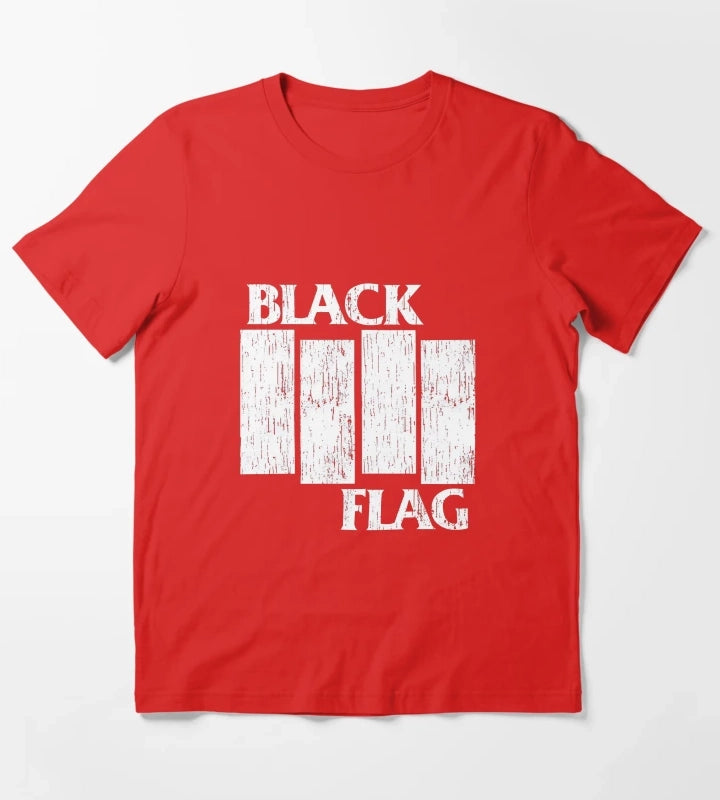Punk Rock Retro T-Shirt Red