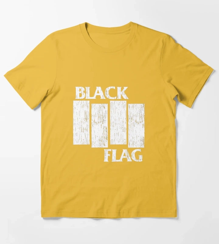 Punk Rock Retro T-Shirt Yellow