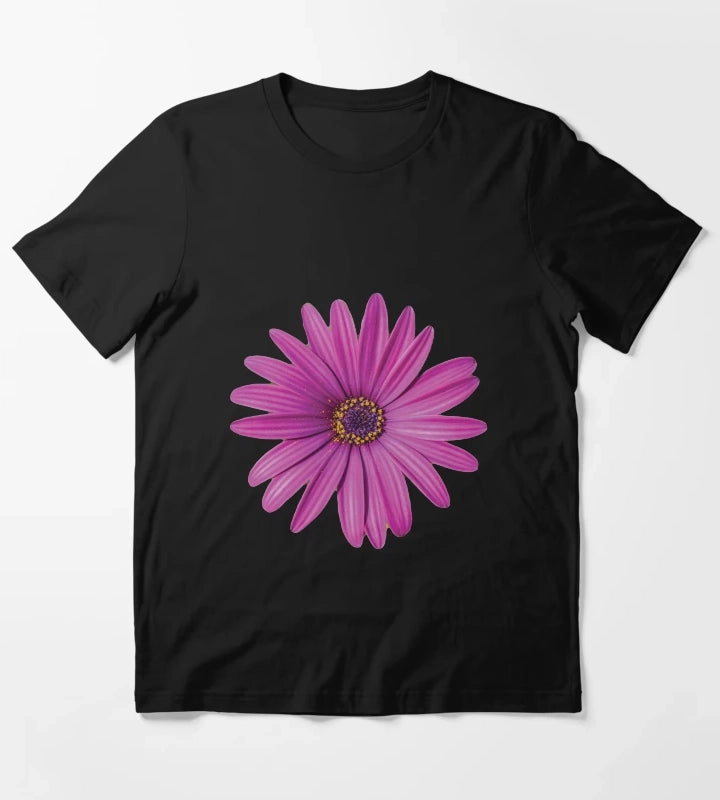 Purple African Daisy Petal Flower T-Shirt