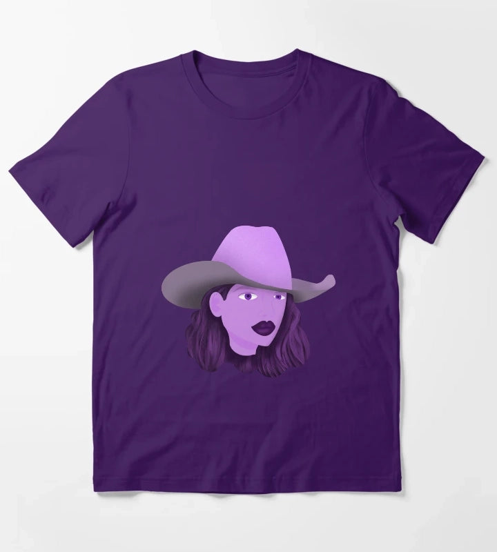 Purple Cowgirl T-Shirt Purple