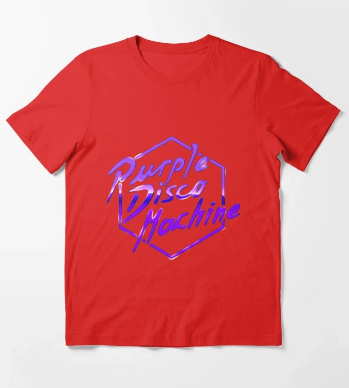 Purple Disco Machine Dj Germany T-Shirt Red