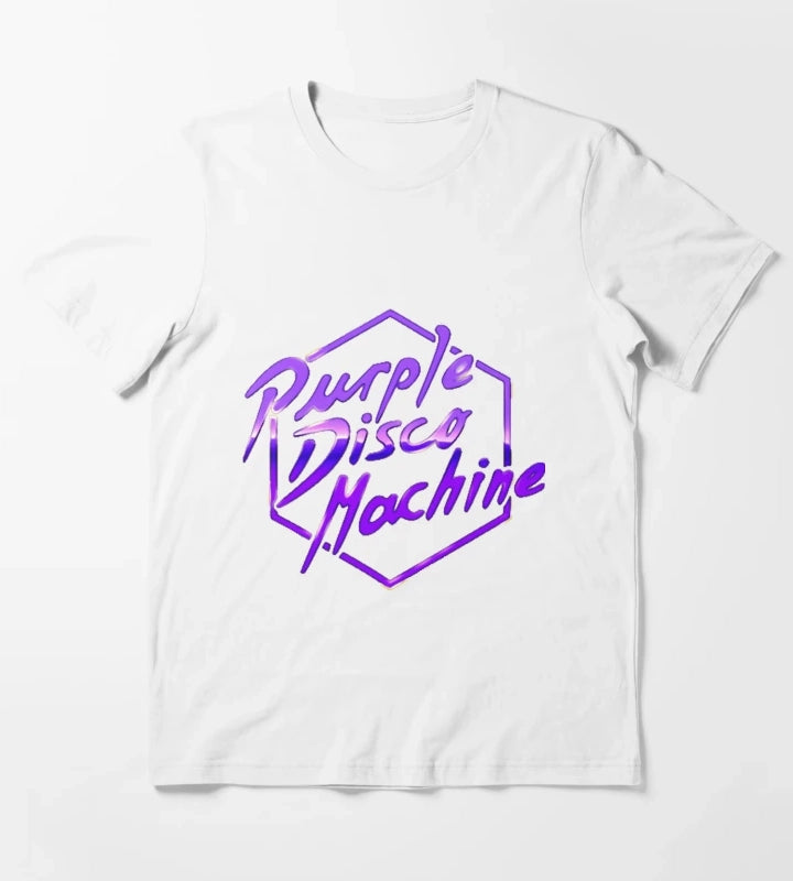 Purple Disco Machine Dj Germany T-Shirt White