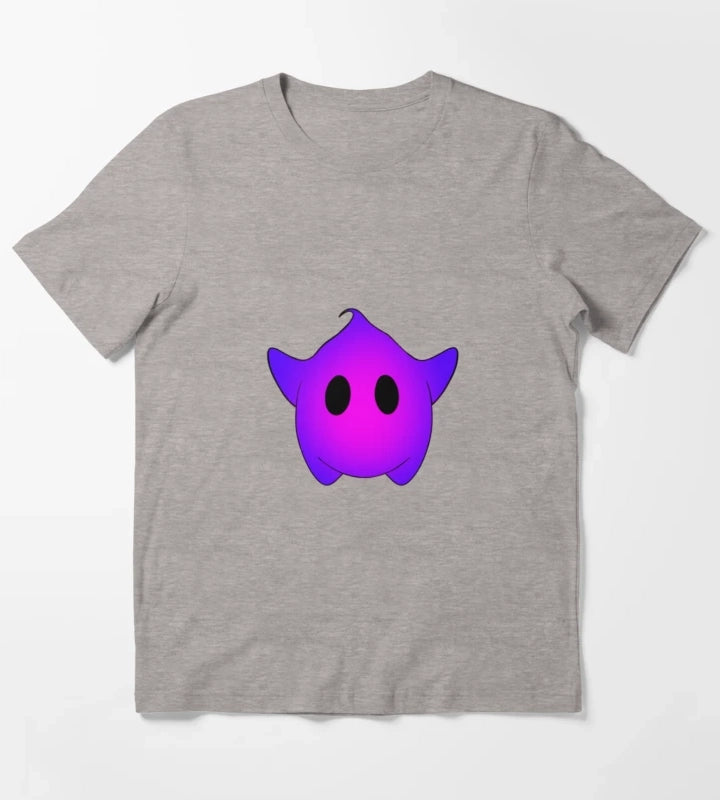 Purple Luma T-Shirt Heather Grey