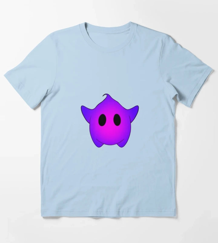 Purple Luma T-Shirt Sky Blue