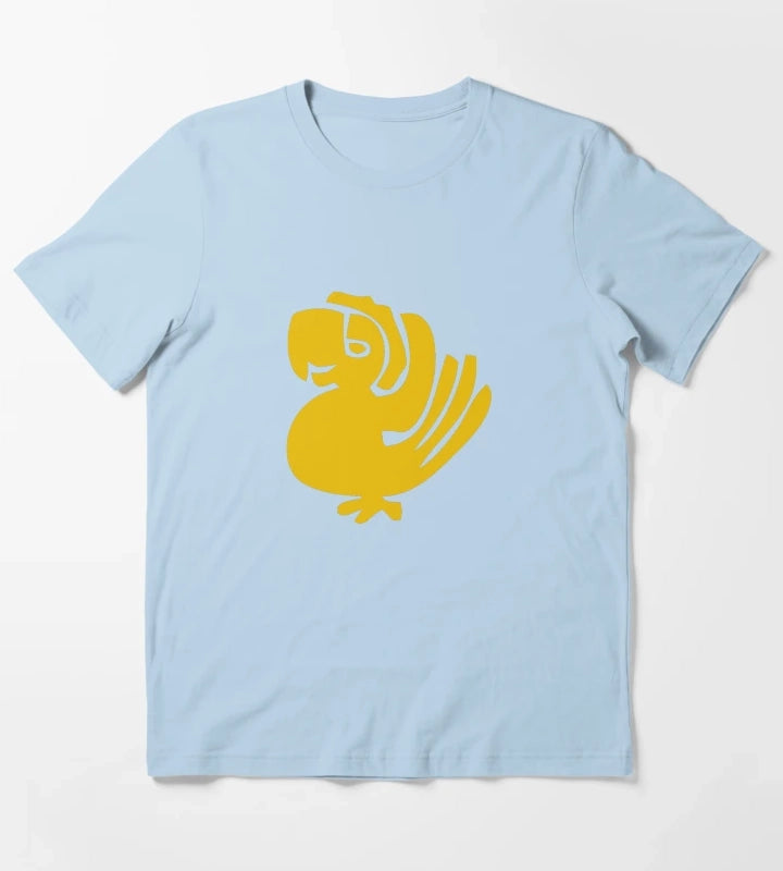 Purple Parrots Legends of the Hidden Temple Shirt T-Shirt Sky Blue