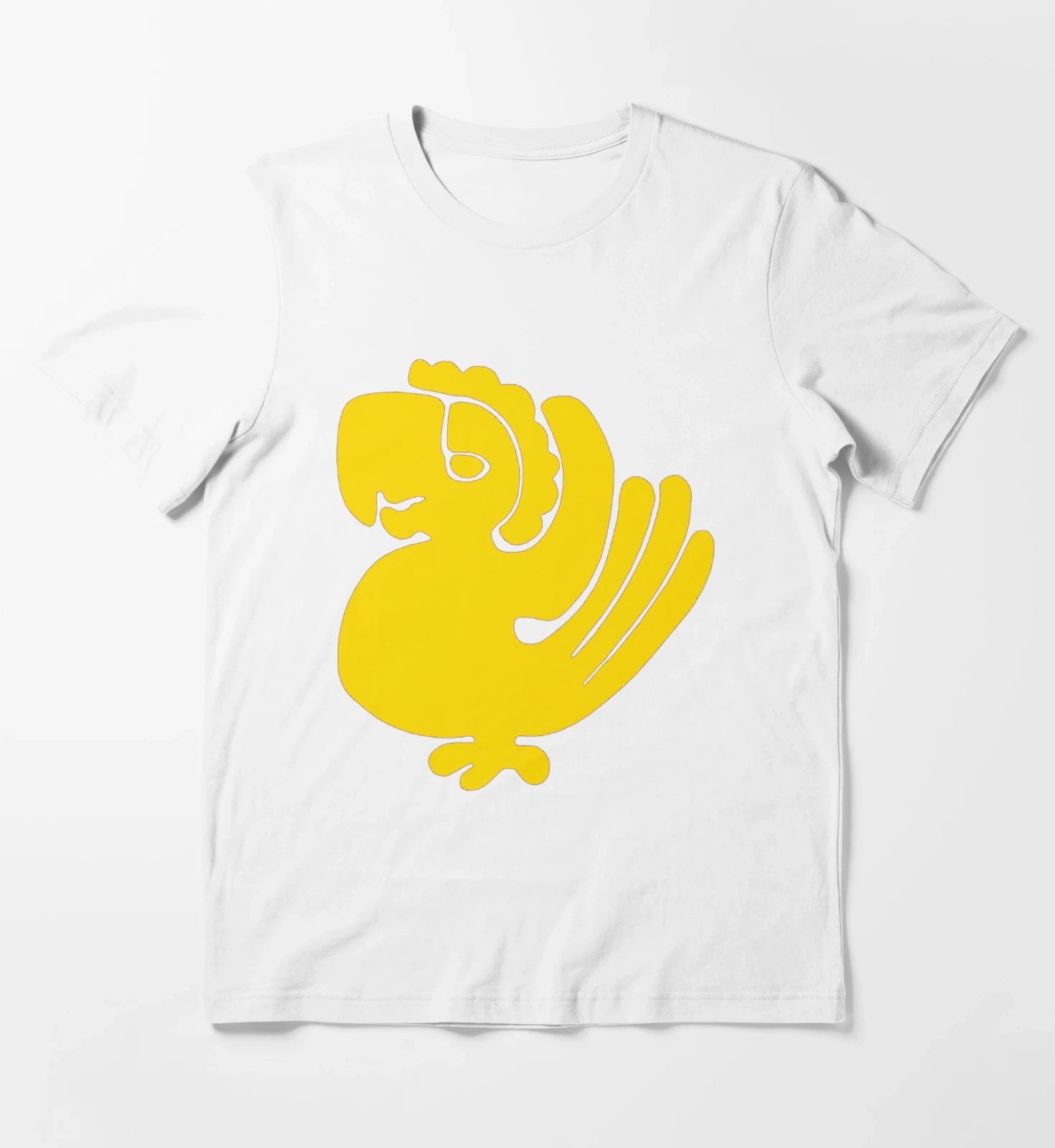Purple Parrots T-Shirt White
