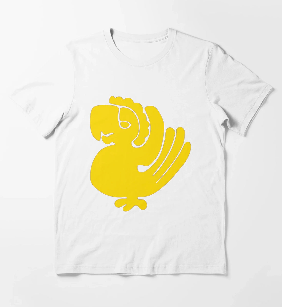 Purple Parrots T-Shirt White