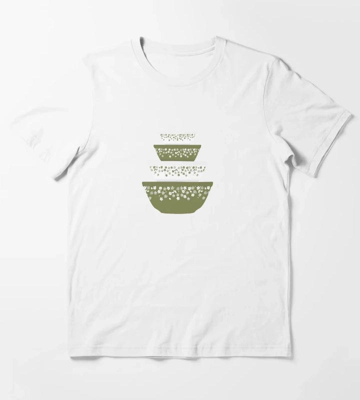 Pyrex Crazy Daisy T-Shirt White
