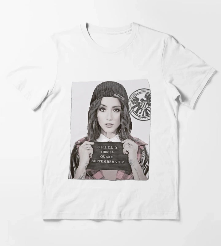 Quake Mug Shot T-Shirt White