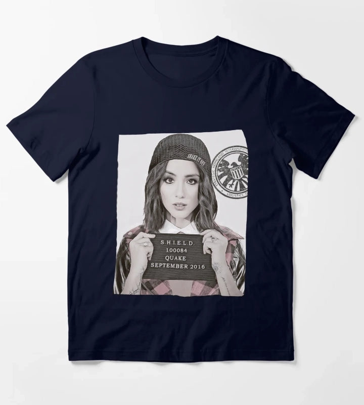 Quake Mug Shot T-Shirt Navy