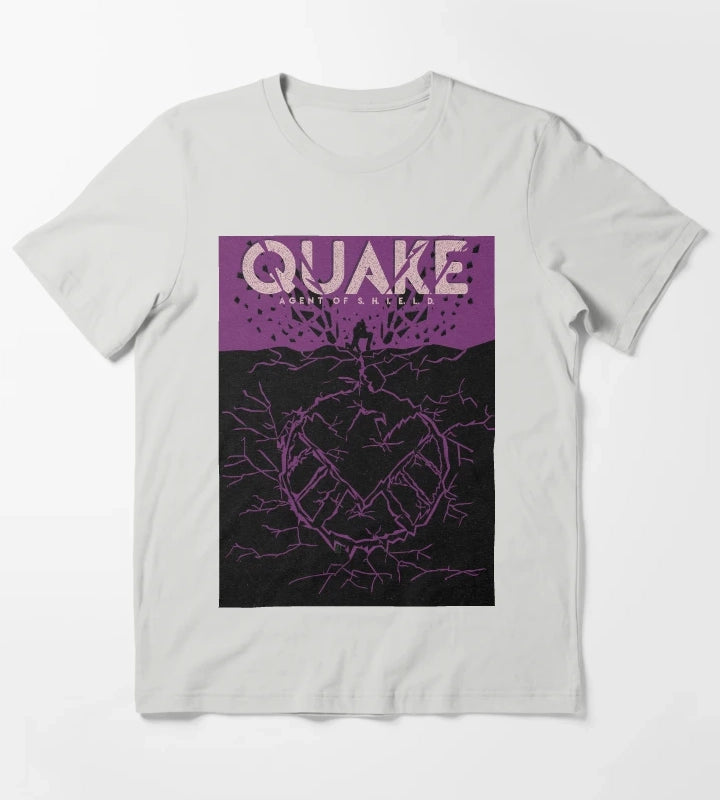Quake T-Shirt Light Grey