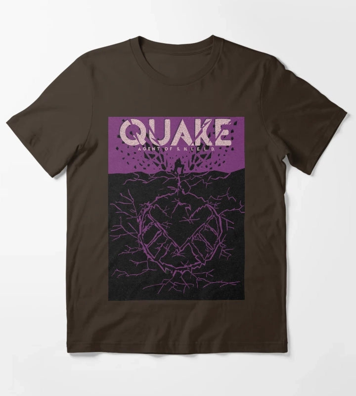 Quake T-Shirt Brown