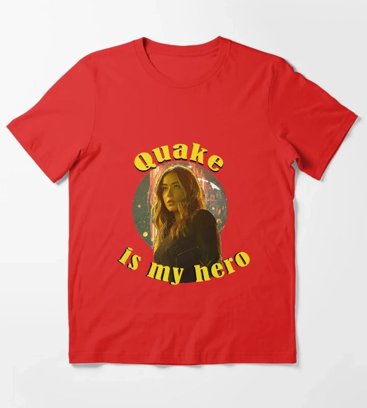 Quake is my hero T-Shirt Red