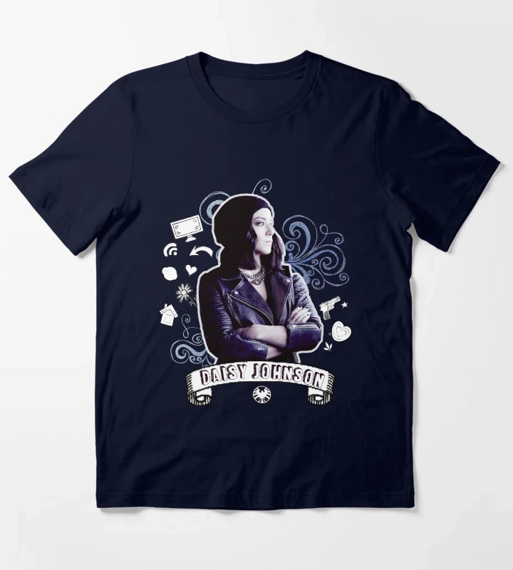 Quaking Doodle T-Shirt Navy