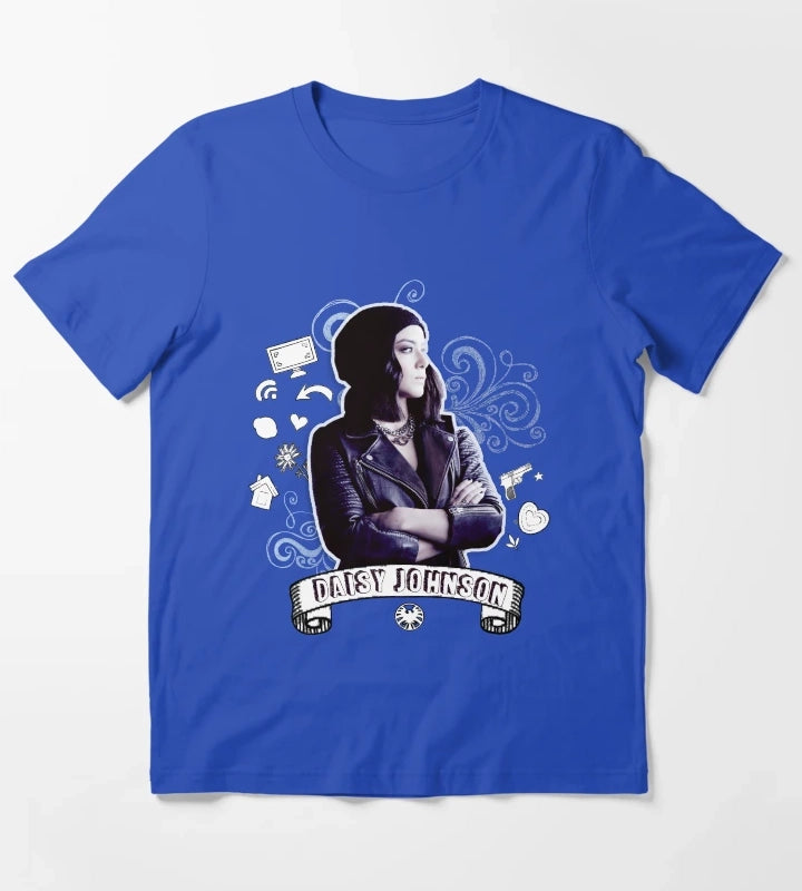Quaking Doodle T-Shirt Blue