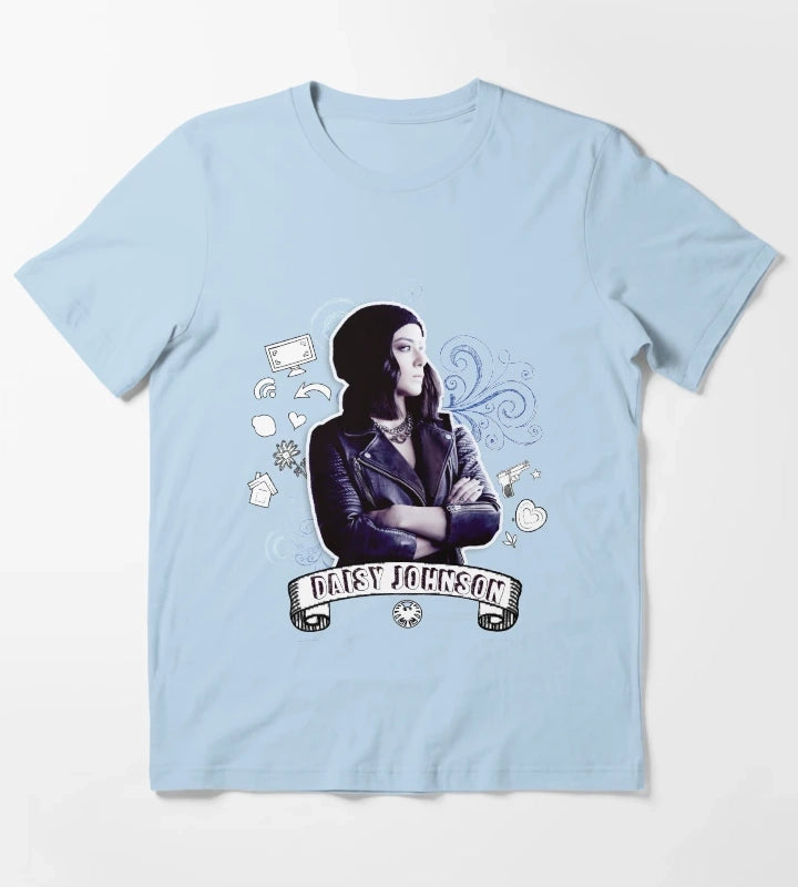 Quaking Doodle T-Shirt Sky Blue