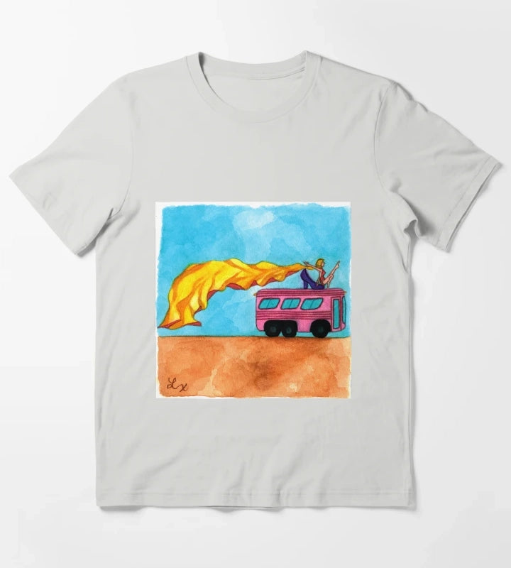 Queen of the Desert T-Shirt Light Grey